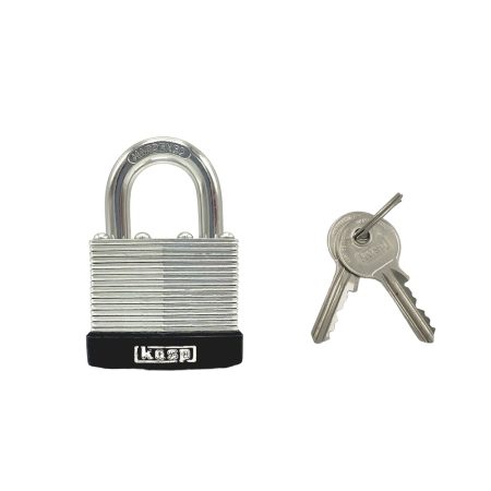 Kasp 130 40mm Open Shackle Laminated Steel Padlock