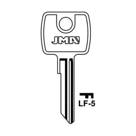 JMA LF-5 Cylinder Key Blank