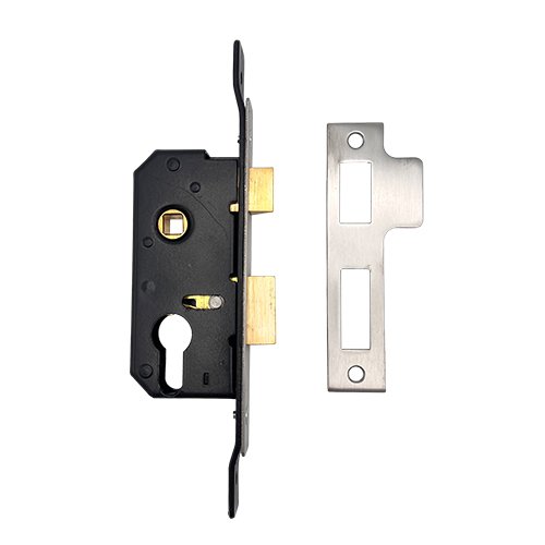 Willenhall M5 Euro 2" Mortice Sashlock FP19 Cranked