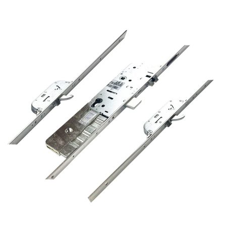 Maco M-TS Latch & Deadbolt 2 Hooks 2 Anti Lift Bolts Flat 24mm Faceplate Electric Multipoint Door Lock