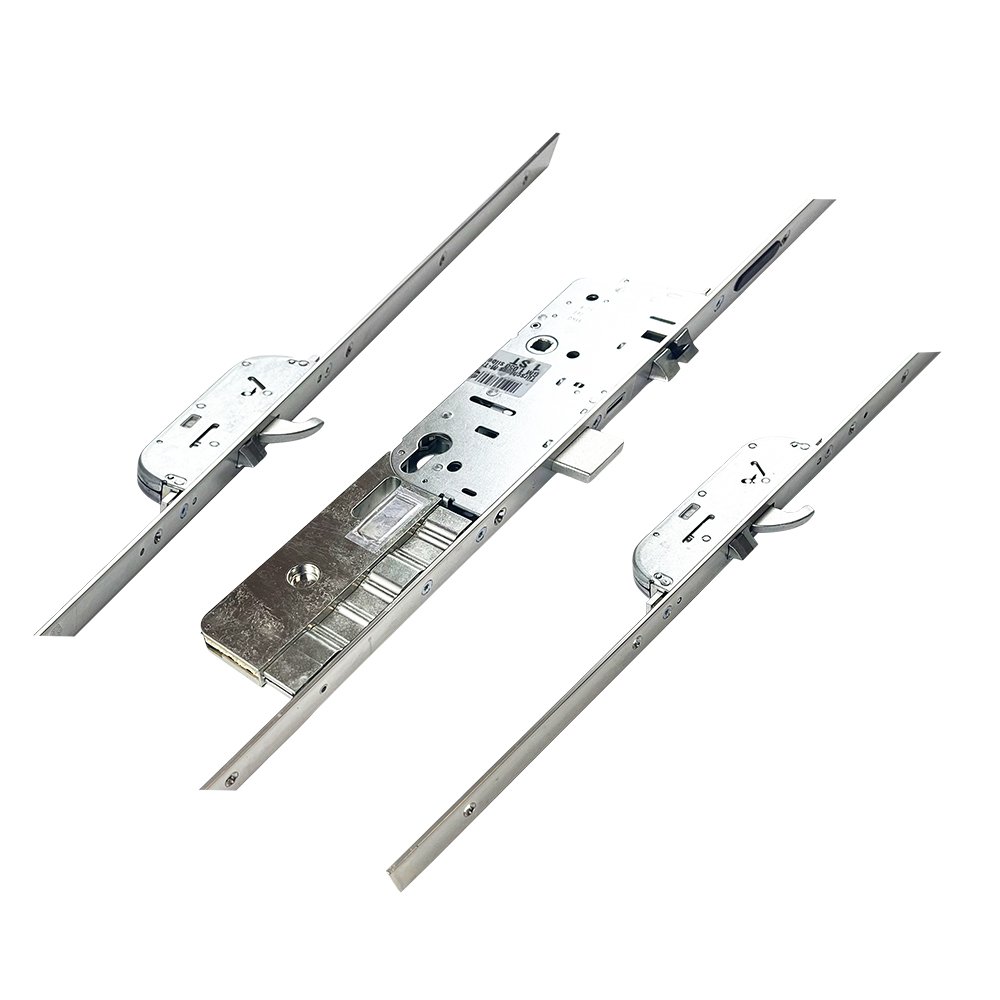 Maco M-TS Latch & Deadbolt 2 Hooks 2 Anti Lift Bolts Flat 24mm Faceplate Electric Multipoint Door Lock