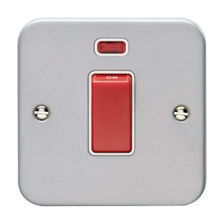 Eurolite MC45ASWNSW Utility 45Amp Switch with Neon Indicator - Grey (LEAD TIME: 2-3 DAYS)
