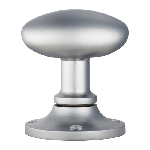 Carlisle Brass MK001SC Oval Mortice Knob (LEAD TIME: 2-3 DAYS)