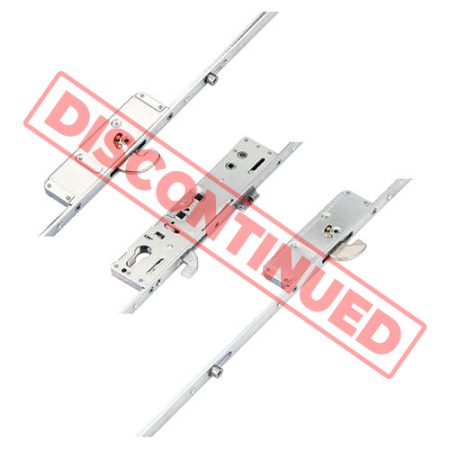 Securistyle Latch 3 Hooks 2 Rollers Double Spindle Multipoint Door Lock - Option 1
