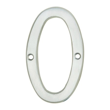 Carlisle Brass N0SC Numerals (0-9) Number 0 (LEAD TIME: 2-3 DAYS)