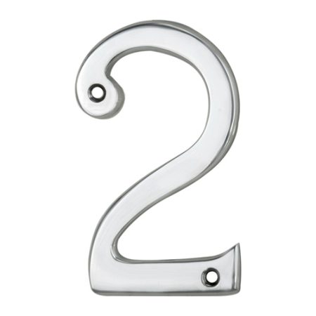 Carlisle Brass N2CP Numerals (0-9) Number 2 (LEAD TIME: 2-3 DAYS)