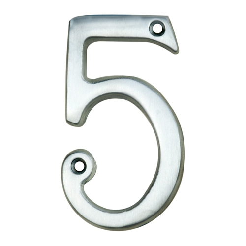 Carlisle Brass N5SC Numerals (0-9) Number 5 (LEAD TIME: 2-3 DAYS)