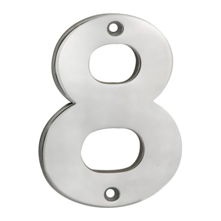 Eurospec NUM10108SSS Numerals Number 8 (LEAD TIME: 2-3 DAYS)