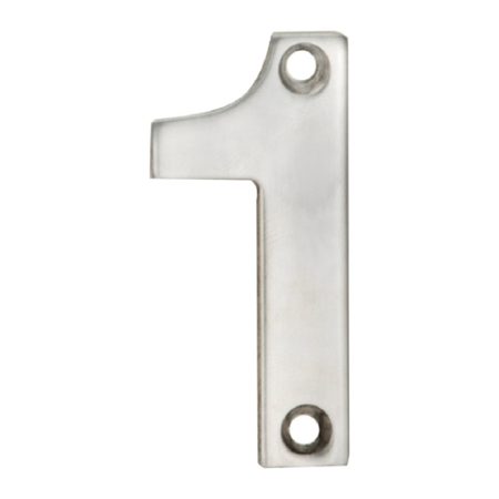 Eurospec NUM10501SSS Numerals Number 1 (LEAD TIME: 2-3 DAYS)