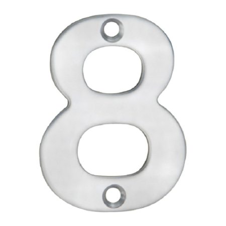 Eurospec NUM10508SSS Numerals Number 8 (LEAD TIME: 2-3 DAYS)