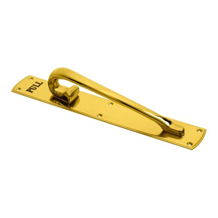 Carlisle Brass PF104EL Engraved Large Pull Handle L/H (LEAD TIME: 2-3 DAYS)
