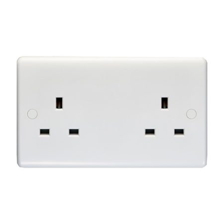 Eurolite PL4040 2-Gang Unswitched Socket (LEAD TIME: 2-3 DAYS)