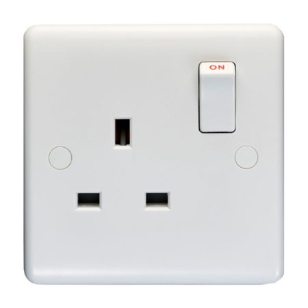 Eurolite PL4050 1-Gang Switched Socket Single Pole (LEAD TIME: 2-3 DAYS)