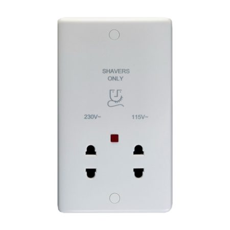 Eurolite PL4581 Shaver Socket (LEAD TIME: 2-3 DAYS)