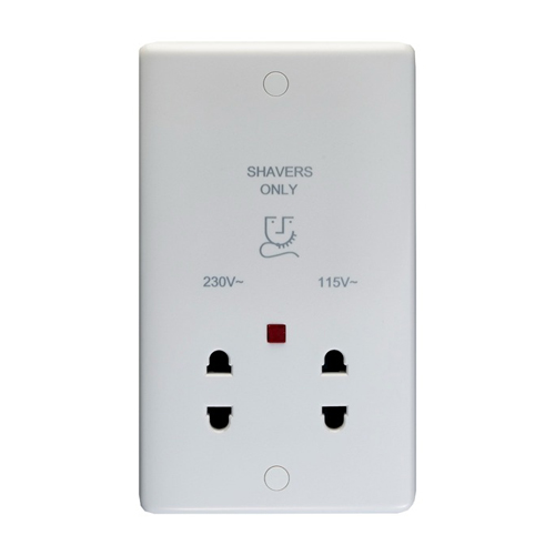 Eurolite PL4581 Shaver Socket (LEAD TIME: 2-3 DAYS)
