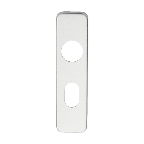 Eurospec PLU9001SAA Safety Lever Oval Lock Covers (LEAD TIME: 2-3 DAYS)