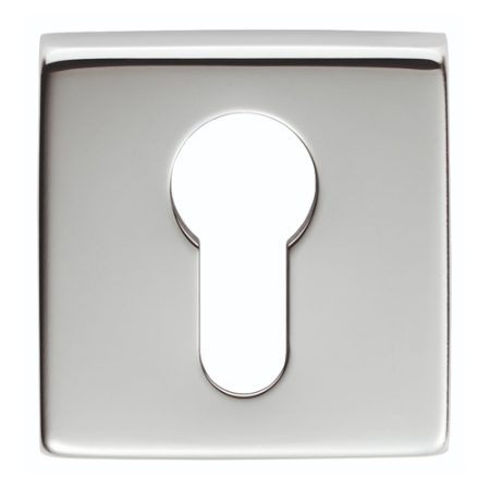 Manital QE001CP Square Euro Profile Escutcheon (LEAD TIME: 2-3 DAYS)