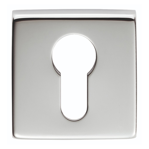 Manital QE001CP Square Euro Profile Escutcheon (LEAD TIME: 2-3 DAYS)