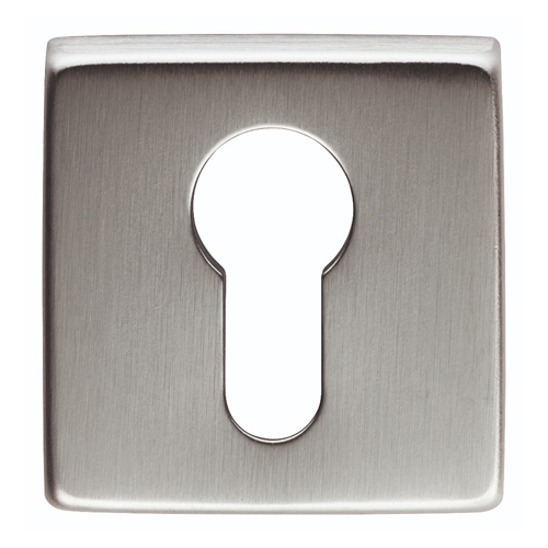 Manital QE001SC Square Euro Profile Escutcheon (LEAD TIME: 2-3 DAYS)