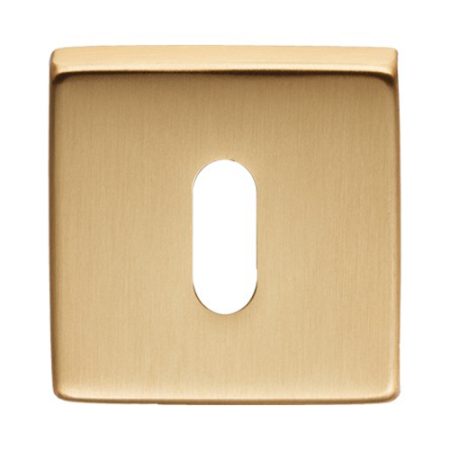 Manital QE003SB Square Standard Key Escutcheon (LEAD TIME: 2-3 DAYS)
