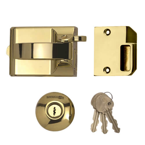 Ingersoll SC71 Deadbolt Rim Nightlatch (Inward opening doors)