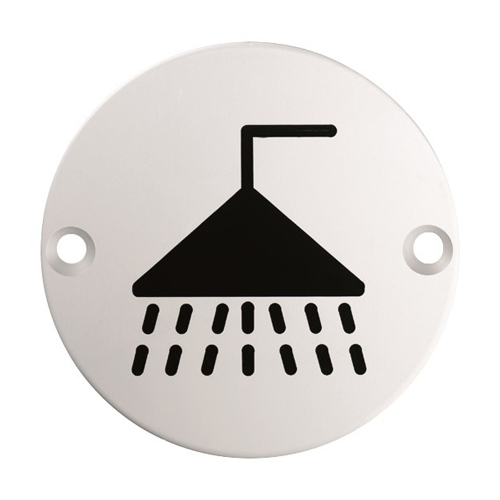 Eurospec SEX1014SSS Signage Shower Symbol (LEAD TIME: 2-3 DAYS)