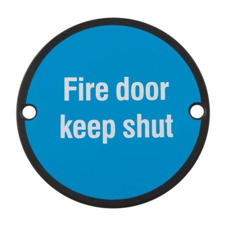 EuroSpec SEX1016MB Signage Fire Door - Keep Shut (LEAD TIME: 2-3 DAYS)