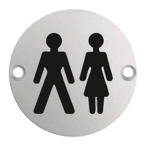 Eurospec SEX1018SSS Signage Unisex Symbol (LEAD TIME: 2-3 DAYS)
