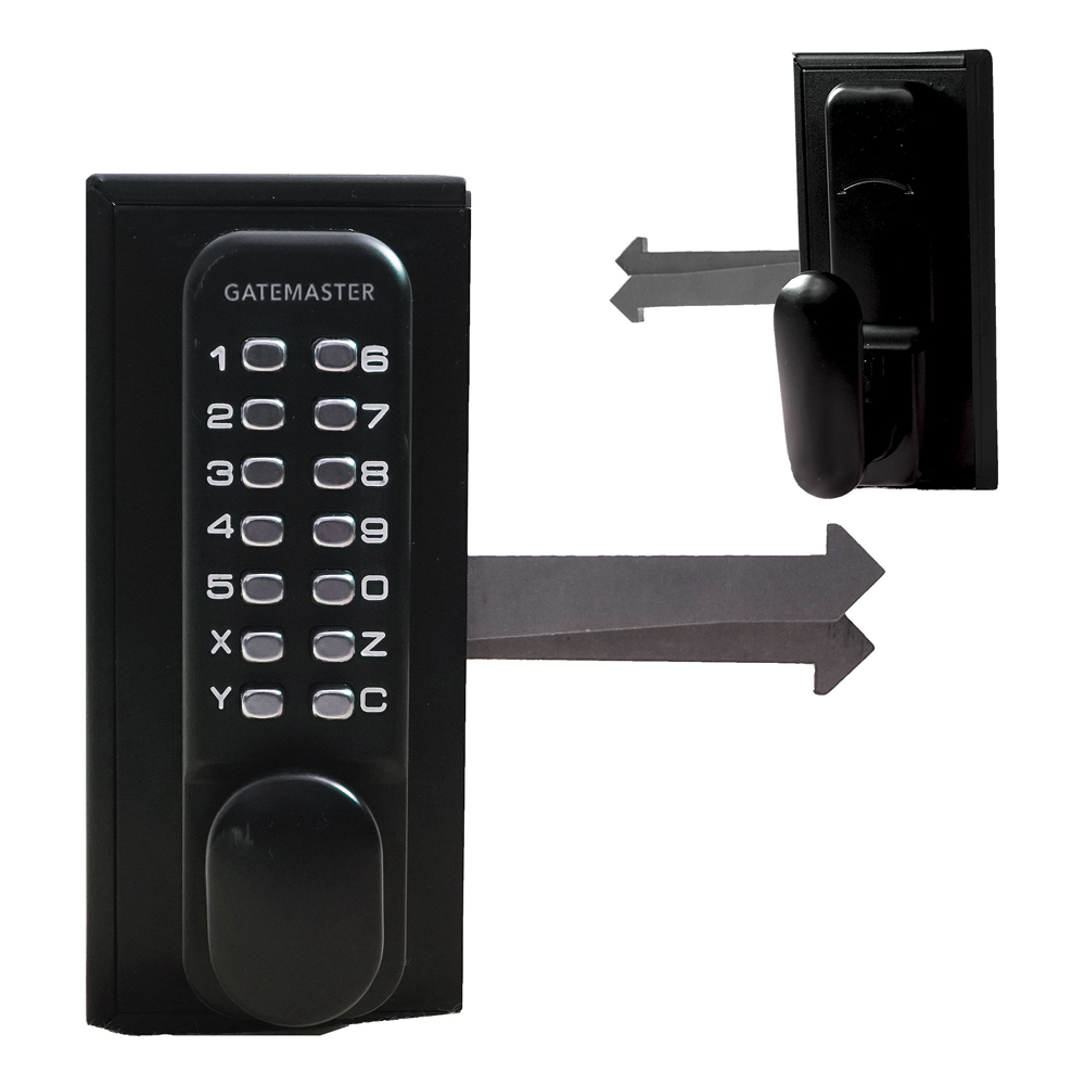 Gatemaster SGLDS Superlock 2.0 Sliding Lock Single Sided Keypad for Metal Gates (LEAD TIME: 2-3 DAYS)