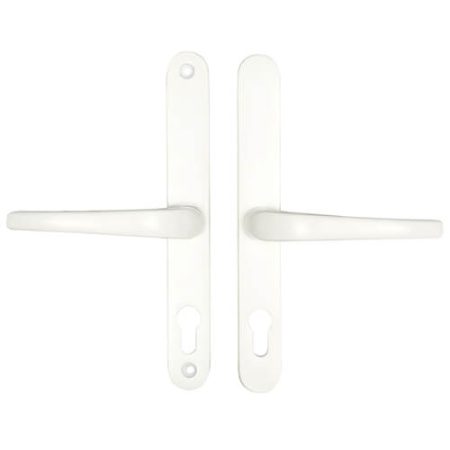 Cego Lever Lever UPVC Multipoint Door Handles - 70mm PZ Sprung 215mm Screw centres