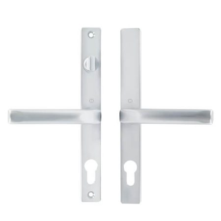 Hoppe Fullex Lever Lever UPVC Multipoint Door Handles - With Snib 68mm PZ Sprung 215mm Screw Centres