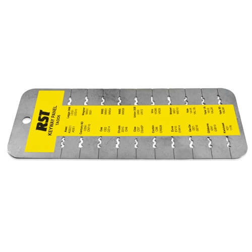Standard Keyway Panel