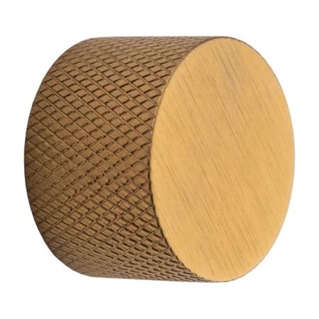Eurolite SPKDIMSB Knurled Dimmer Knob Only - Satin Brass (LEAD TIME: 2-3 DAYS)