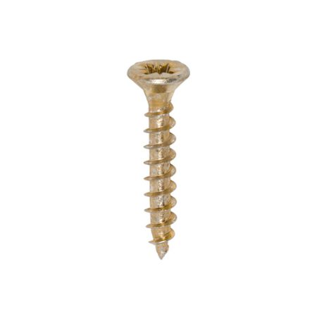 Solo Chipboard & Woodscrews - PZ - Double Countersunk - Yellow