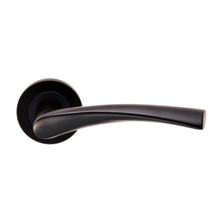 Eurospec SWL1121MB Steelworx SWL Breeze Lever On Rose (LEAD TIME: 2-3 DAYS)