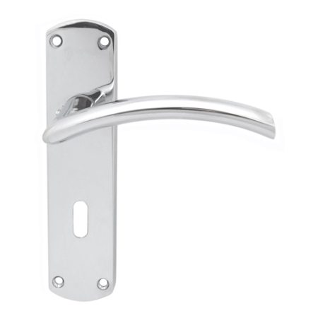 Serozzetta SZC031CP Tres Lever On Lock Backplate (LEAD TIME: 2-3 DAYS)