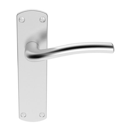 Serozzetta SZC042SC Cuatro Lever On Latch Backplate (LEAD TIME: 2-3 DAYS)