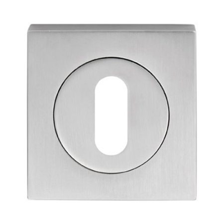 Serozzetta SZM003SQCP Square Standard Lock Profile Escutcheon (LEAD TIME: 2-3 DAYS)