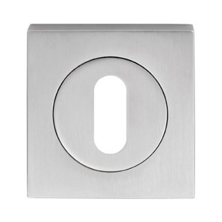 Serozzetta SZM003SQSC Square Standard Lock Profile Escutcheon (LEAD TIME: 2-3 DAYS)