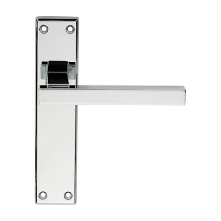 Serozzetta SZM242CP Stratus Lever On Latch Backplate (LEAD TIME: 2-3 DAYS)