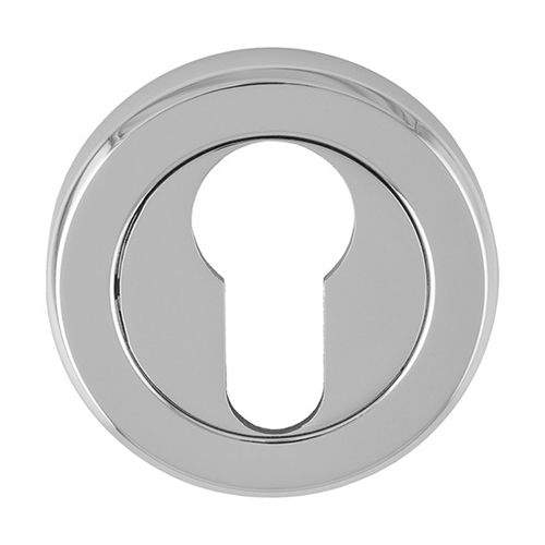 Serozzetta SZR001CP Euro Profile Escutcheon - Polished chrome (LEAD TIME: 2-3 DAYS)