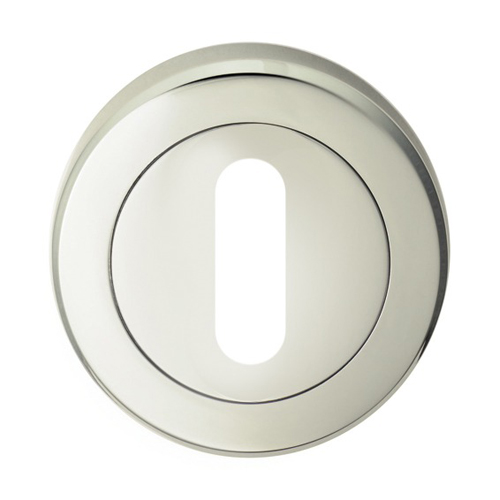 Serozzetta SZR002PN Standard Lock Profile Escutcheon - Polished Nickel (LEAD TIME: 2-3 DAYS)
