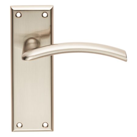 Serozzetta SZR032SN Trenta Lever On Latch Backplate (LEAD TIME: 2-3 DAYS)