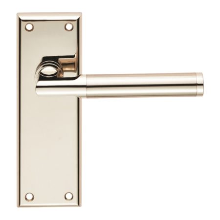 Serozzetta SZR062PNSN Sessanta Lever On Latch Backplate (LEAD TIME: 2-3 DAYS)