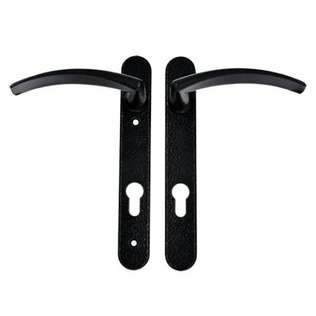 TSS Traditional Style Lever Lever UPVC Multipoint Door Handles - 92mm PZ Sprung 122mm Screw Centres