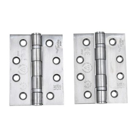 TSS BS EN Grade 13 Ball Bearing Hinge, Grade 316 Stainless Steel, 102mm x 76mm