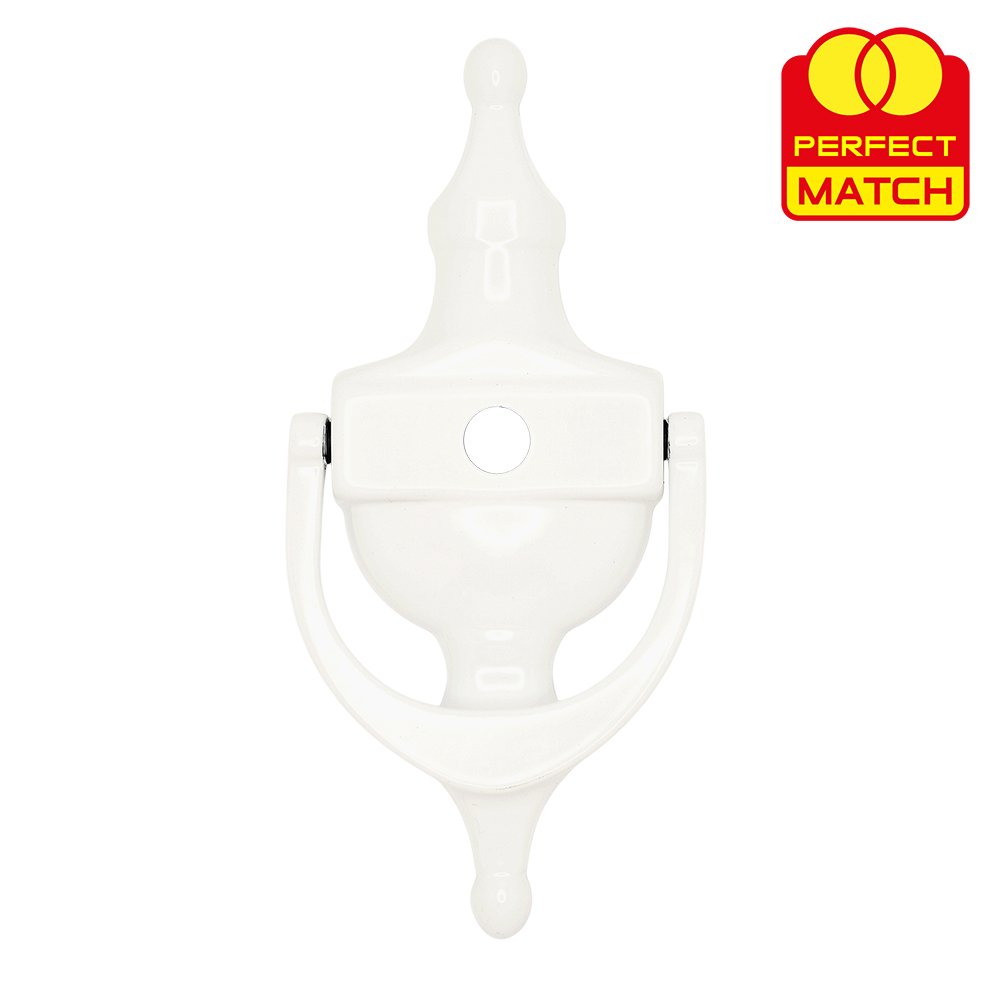 TSS UPVC Door Knockers - With Cut Out For Door Viewer