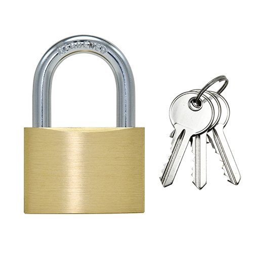 TSS 60mm Open Shackle Brass Padlock