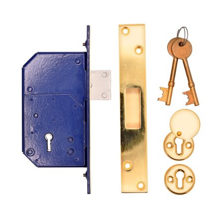 TSS British Standard Retro Fit 5 Lever Upright Mortice Deadlock