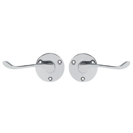TSS Scroll Round Rose Lever Latch Furniture